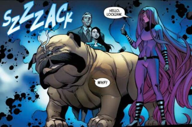 Lockjaw Marvel Comics Lockjaw Marvel Comics