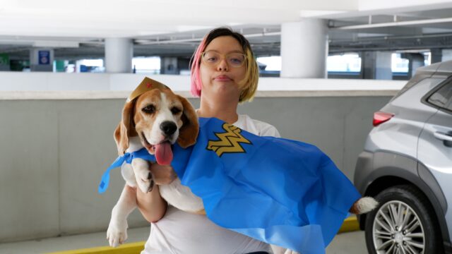 dog wonderwoman
