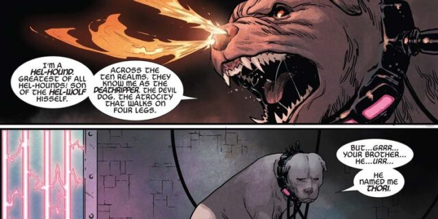 thori dogs in comics thori dogs in comics