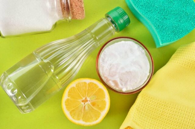 natural cleaners baking soda lemon salt shutterstock 171457127