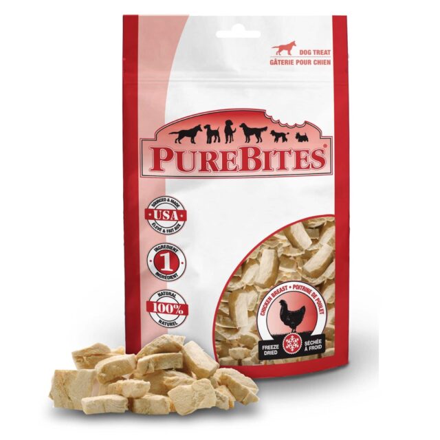 PureBites chicken breast dog treats