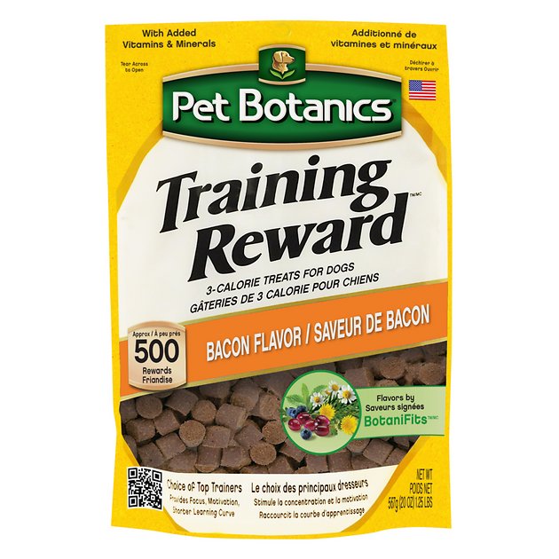 pet botanics bacon flavor dog treats