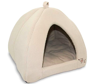plush dog bed