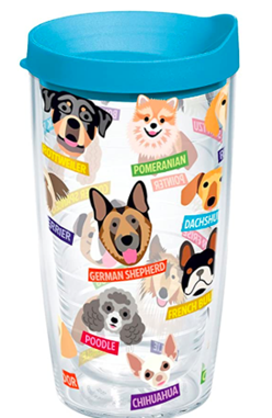 dog tumbler cup