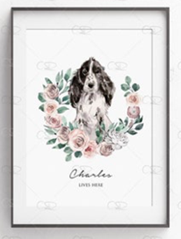 personalized dog 