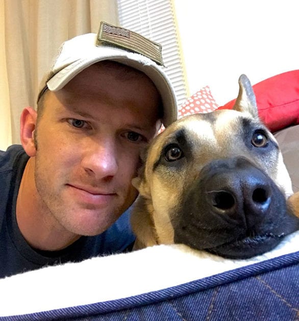Firefighter Adopts German Shepherd He Posed With For Charity Calendar 4 586x630 1